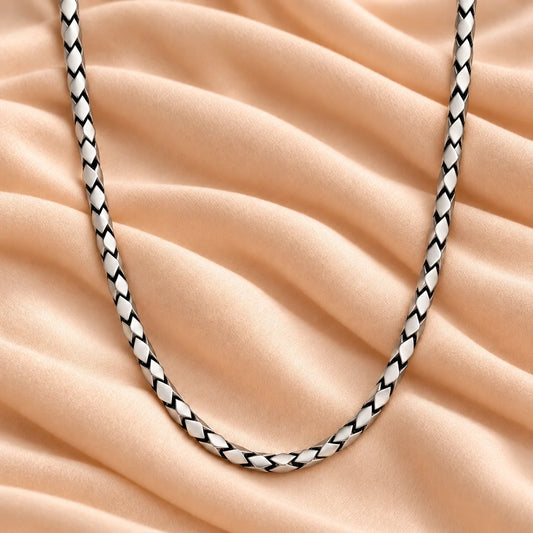 Abstract Matte Chain for Men 1