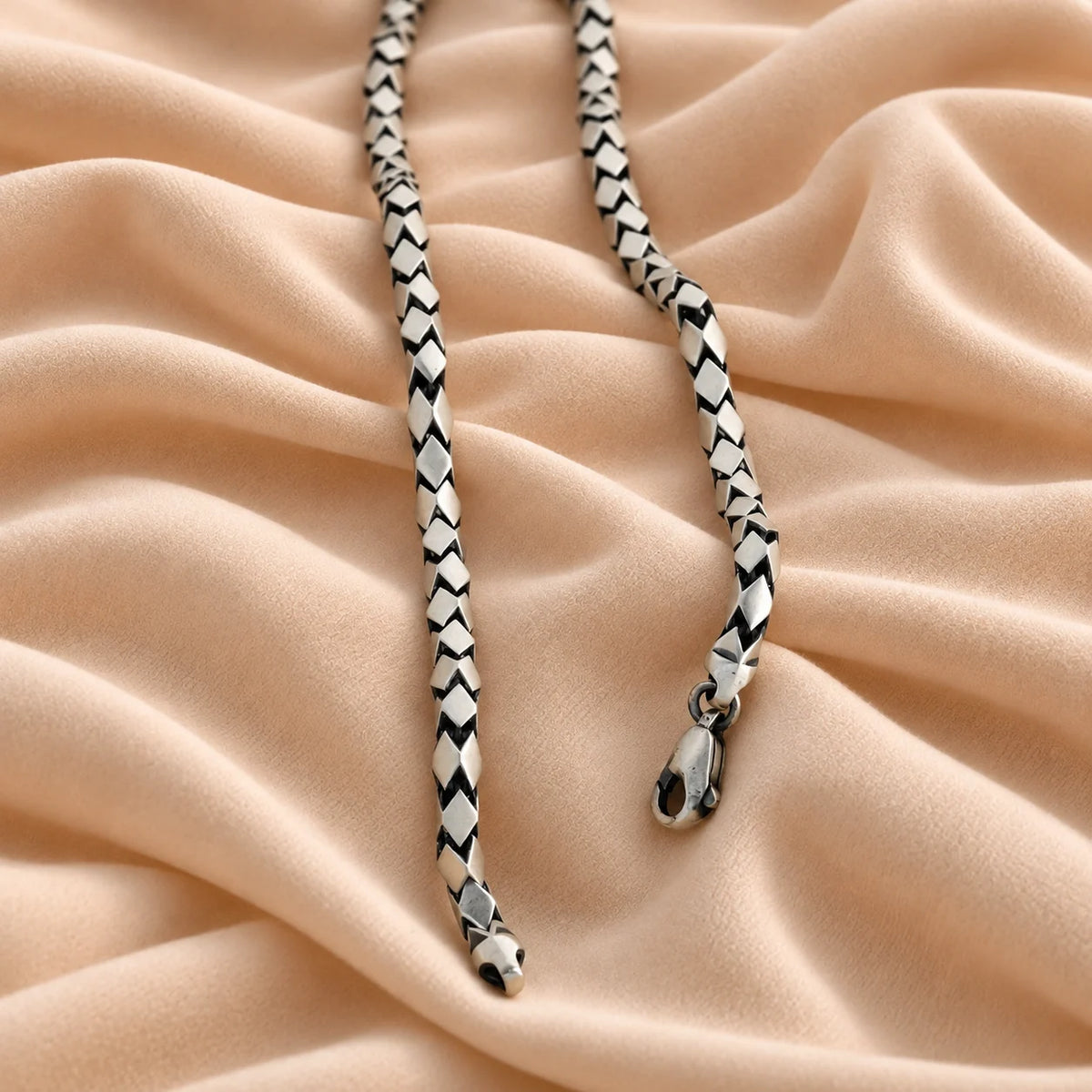 Abstract Matte Chain for Men 3