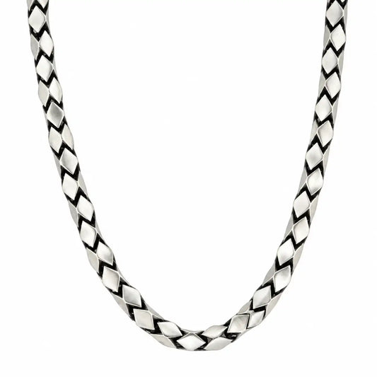 Abstract Matte Chain for Men 4