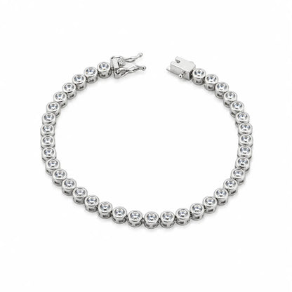 Afterhours Studded Rhodium Bracelet for Women 4