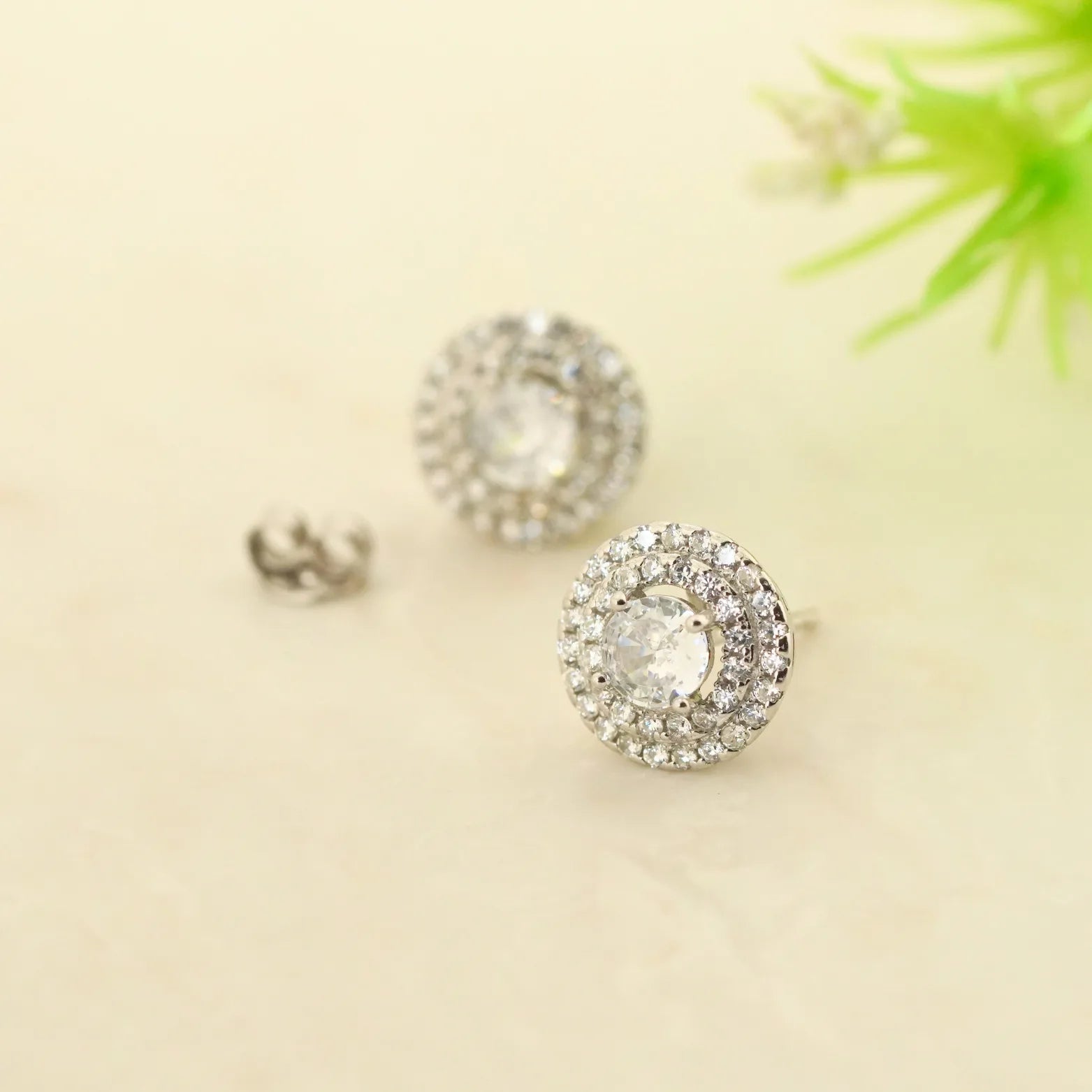 Alure Rhodium Earrings 8
