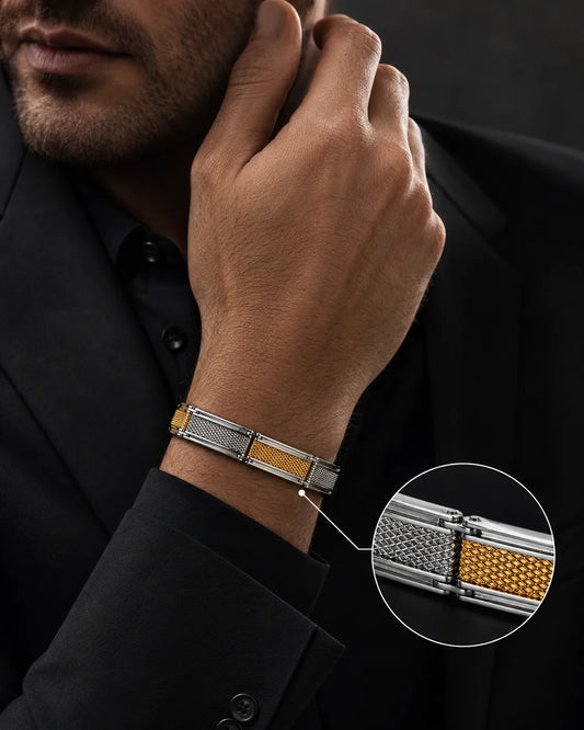 Aurum Gold Plated Bracelet for Men 2