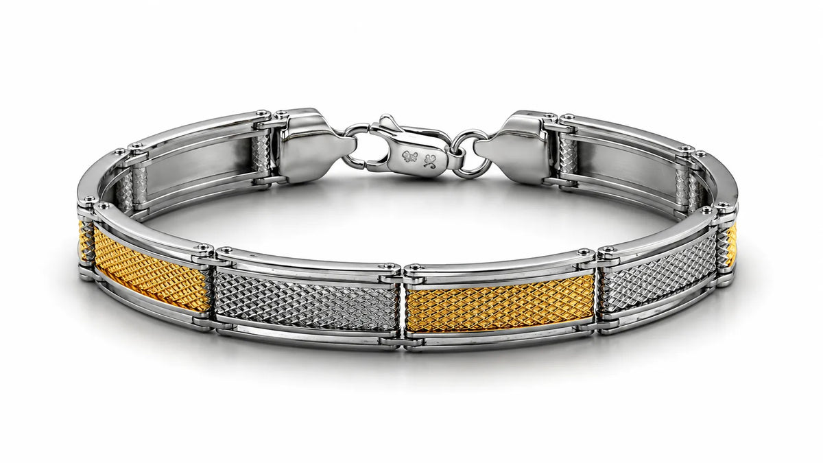 Aurum Gold Plated Bracelet for Men 4