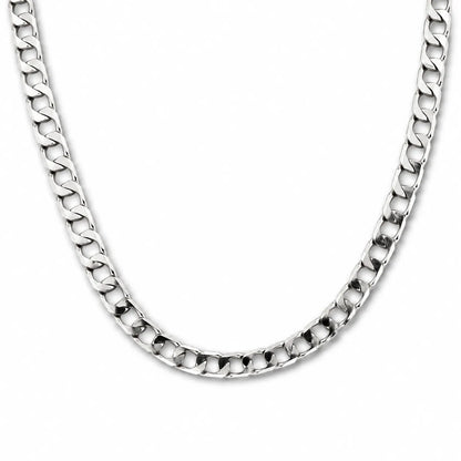 Aviator Rhodium Plated Chain for Men 4