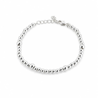 Beaded Beauty Silver Bracelet for Women 4