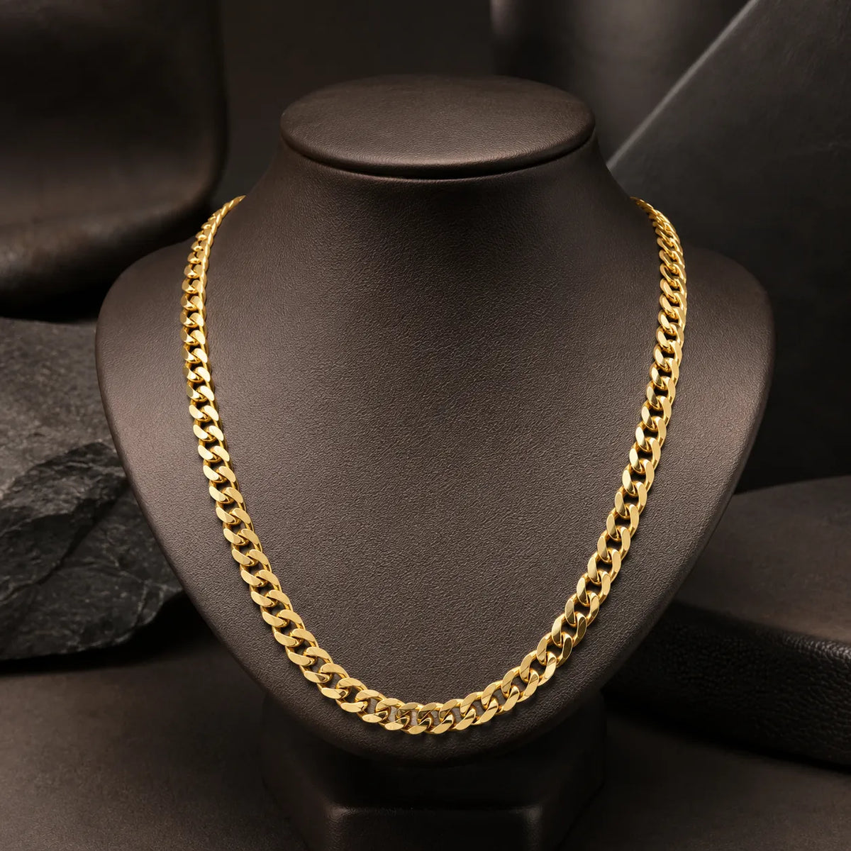 Big Brother Gold Plated Curb Chain for Men 1