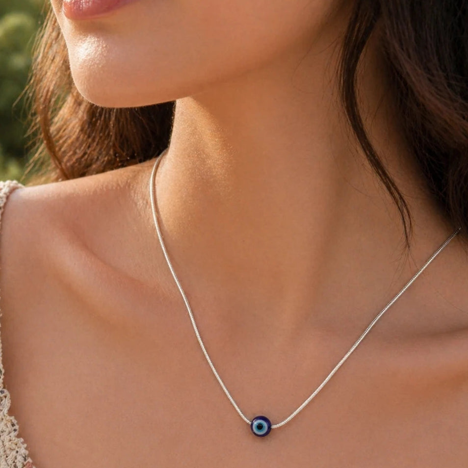 Blue Guardian Evil Eye Necklace 2