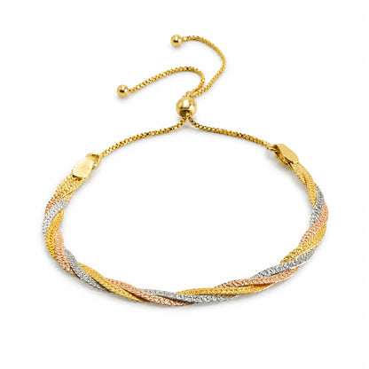 Braided Tricolor Bracelet for Women 4