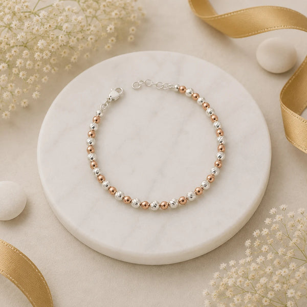 Brilliance Rose Gold & Rhodium Bracelet for Women 1