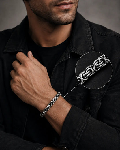 Byzantine Oxidised Bracelet for Men 2