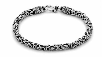 Byzantine Oxidised Bracelet for Men 4