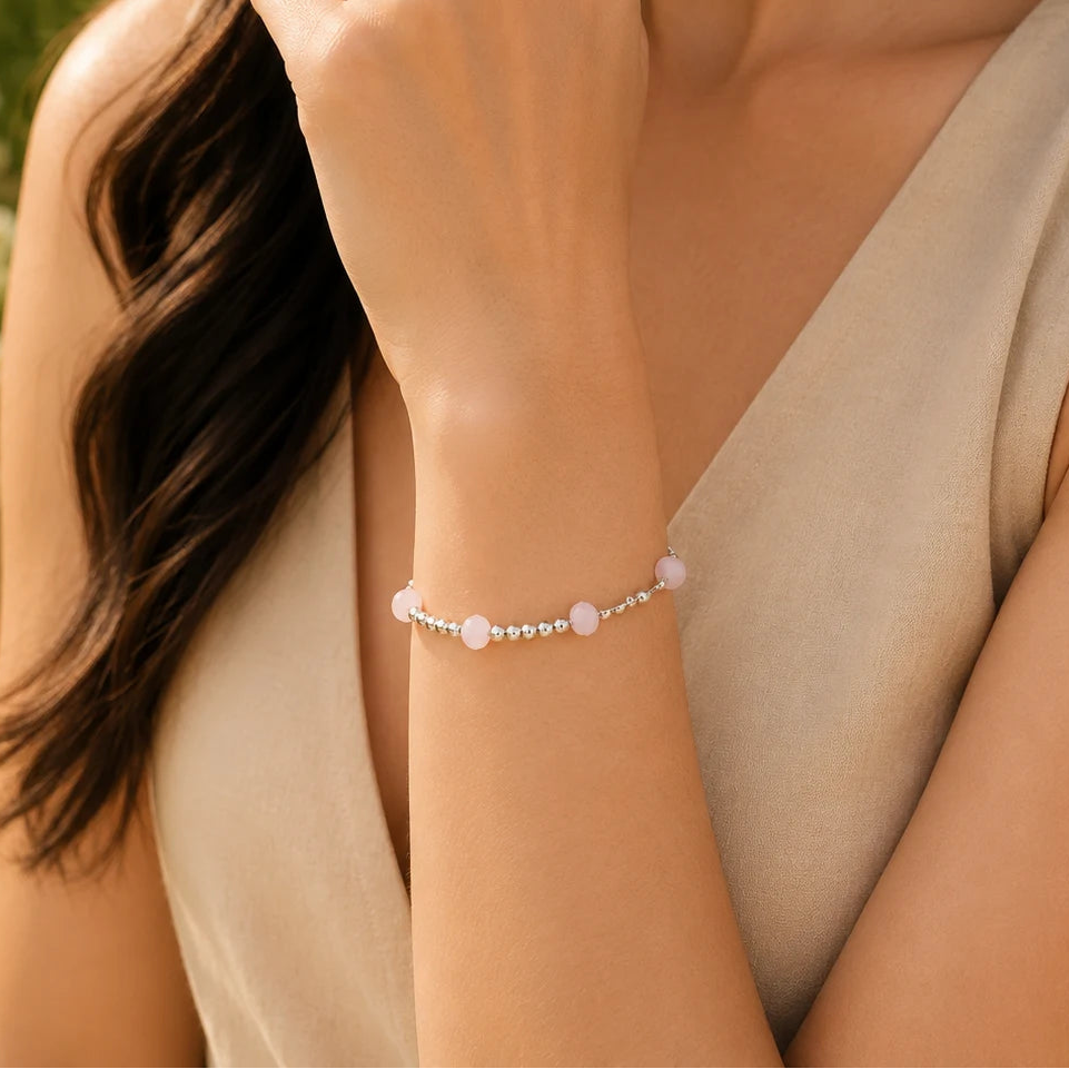 CandyBead Silver Bracelet for Women 2