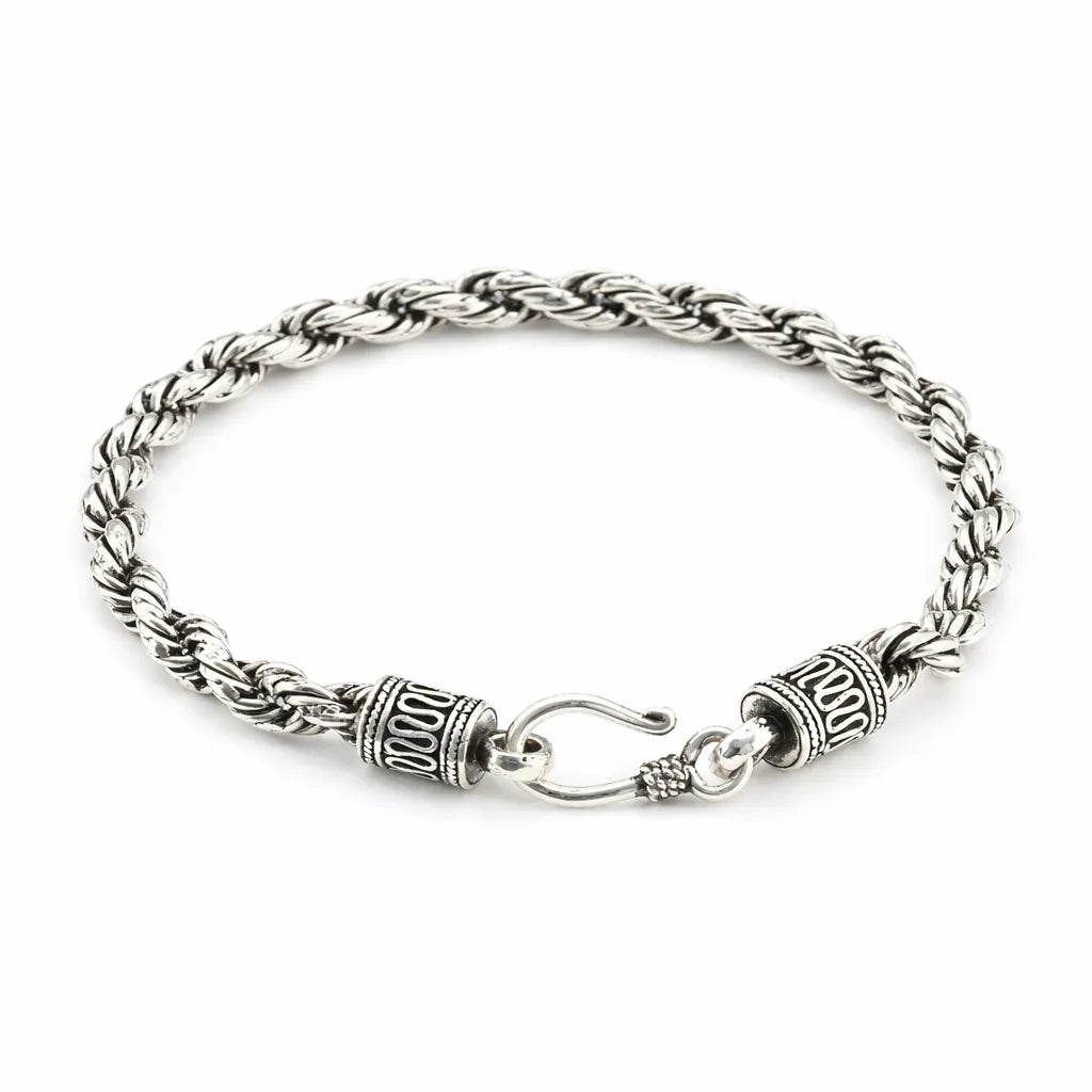 Chunky Rope Darkened Bracelet 4