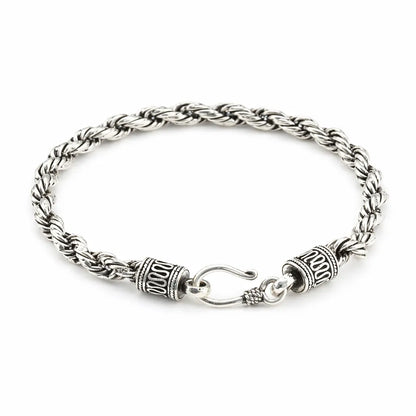 Chunky Rope Darkened Bracelet 4