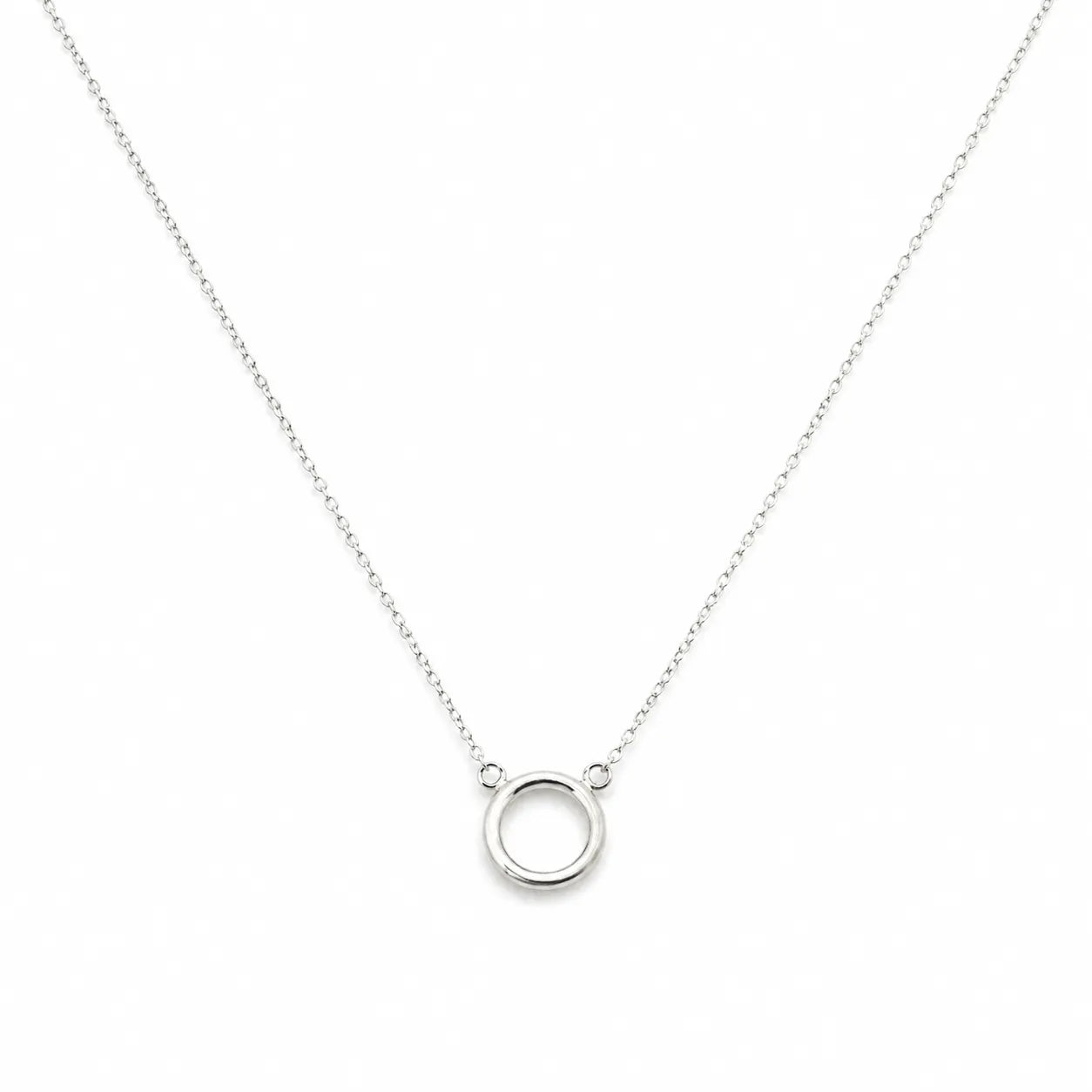Completeness Rhodium Necklace 4
