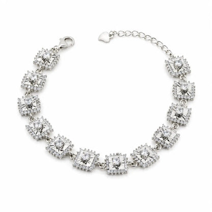 Constellations Studded Rhodium Bracelet for Women 4