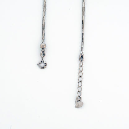 Selene Rhodium Anklet