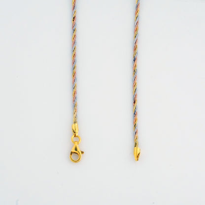 Entangled Minimal Tricolor Anklet
