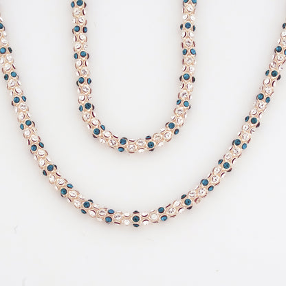Starlit Zirconia Minimal Anklet