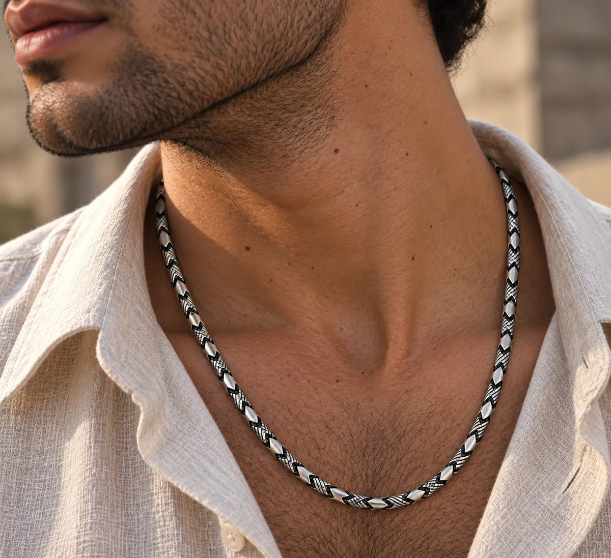 Divination Matte Chain for Men 02