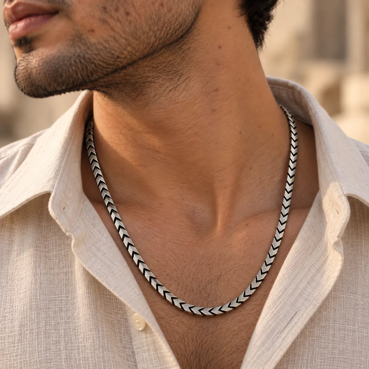 Dusk Matte Chain for Men 2