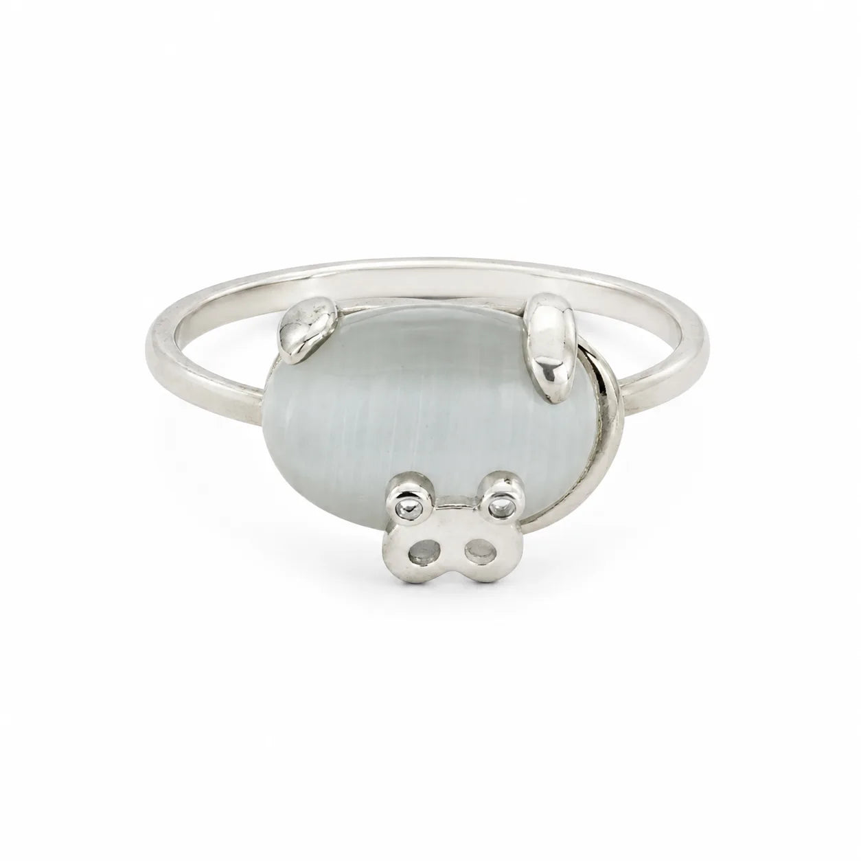 Embrace Me Moonstone Adjustable Ring for Women 3