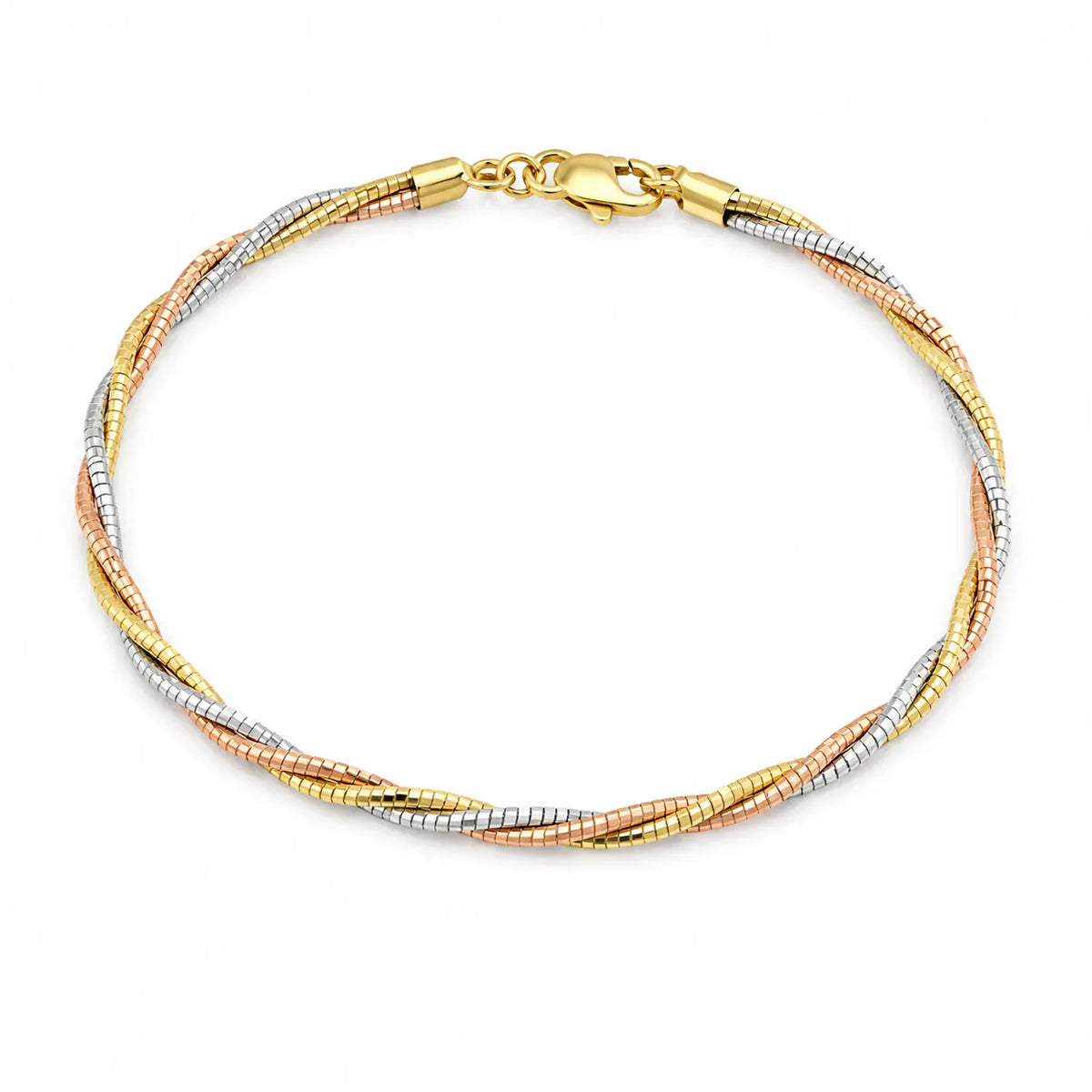 Entangled Tricolor Bracelet for Women 4