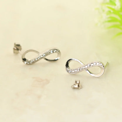Eternal Rhodium Earrings 1