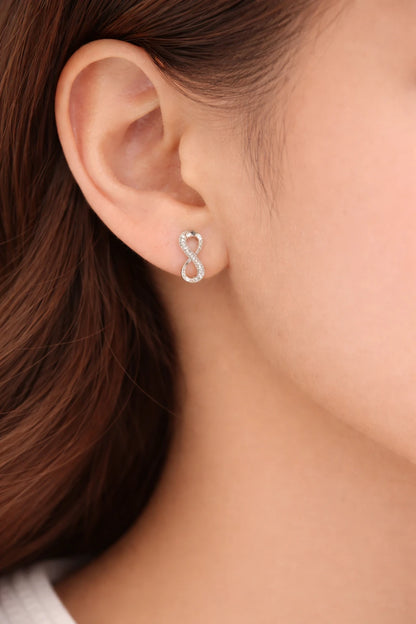 Eternal Rhodium Earrings 10