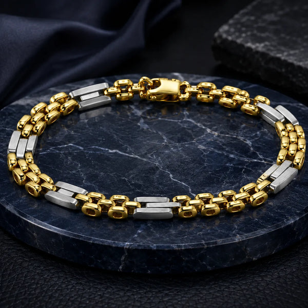 Falcon Gold Plated Bracelet for Men 1