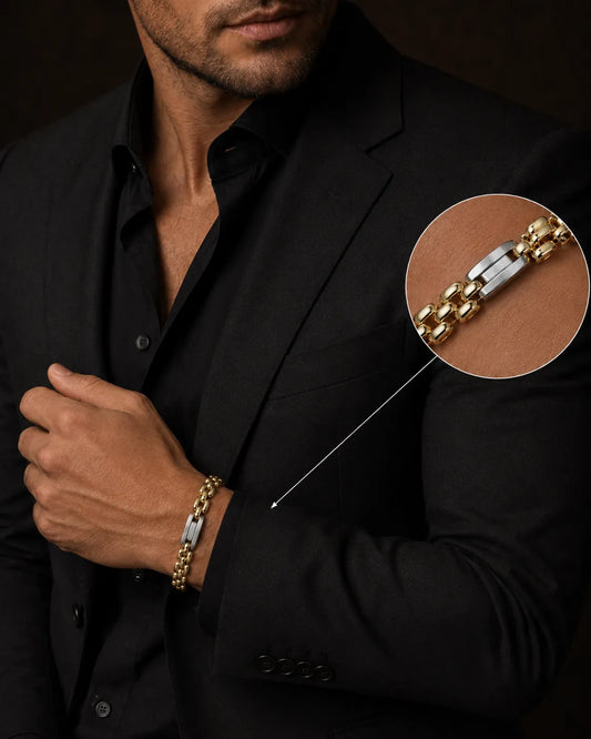 Falcon Gold Plated Bracelet for Men 2