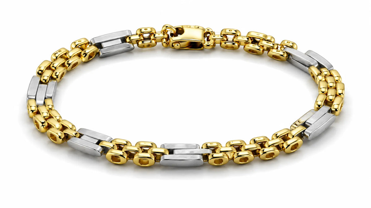 Falcon Gold Plated Bracelet for Men 4