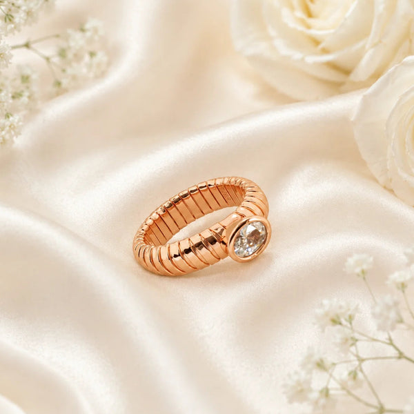 Flexigem Rose Gold Ring for Women 1