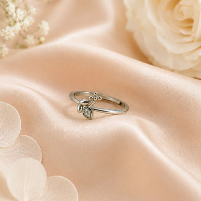 Gem Orchard Studded Adjustable Ring for Women 4