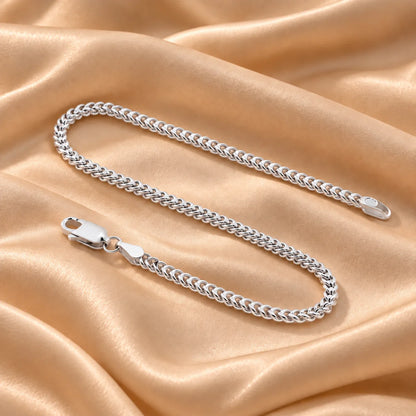 Goldfinger Rhodium Bracelet for Men 2