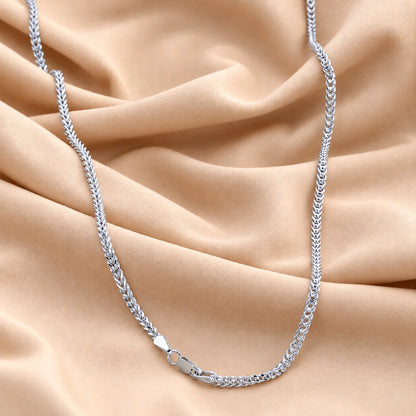 Goldfinger Rhodium Chain for Men 2