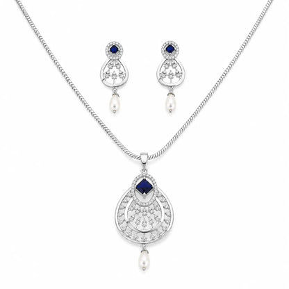 Her Grace Pendant Set with Removable Chunky Snake Chain 3