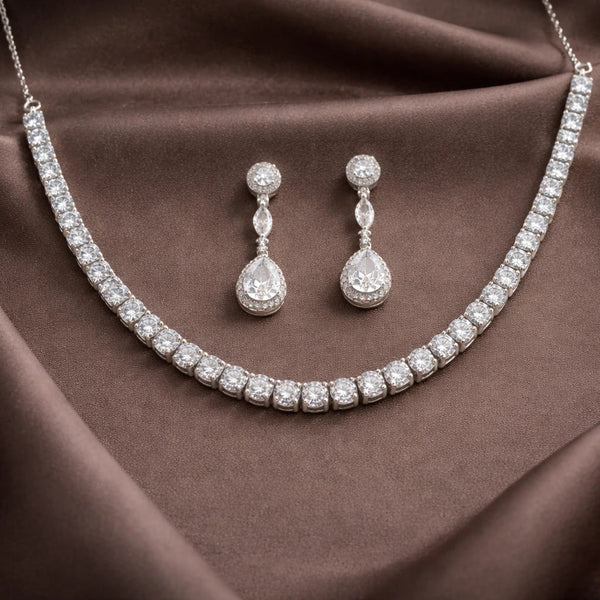 Imperial Solitaire Necklace Set 1