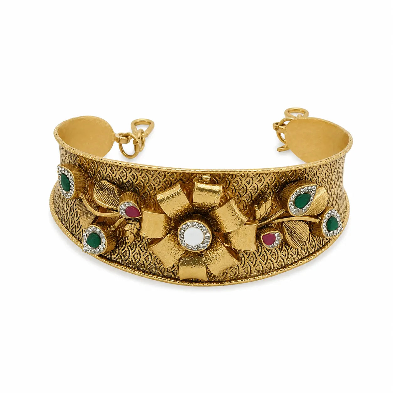 Indulgence Antique Gold Bracelet for Women 3