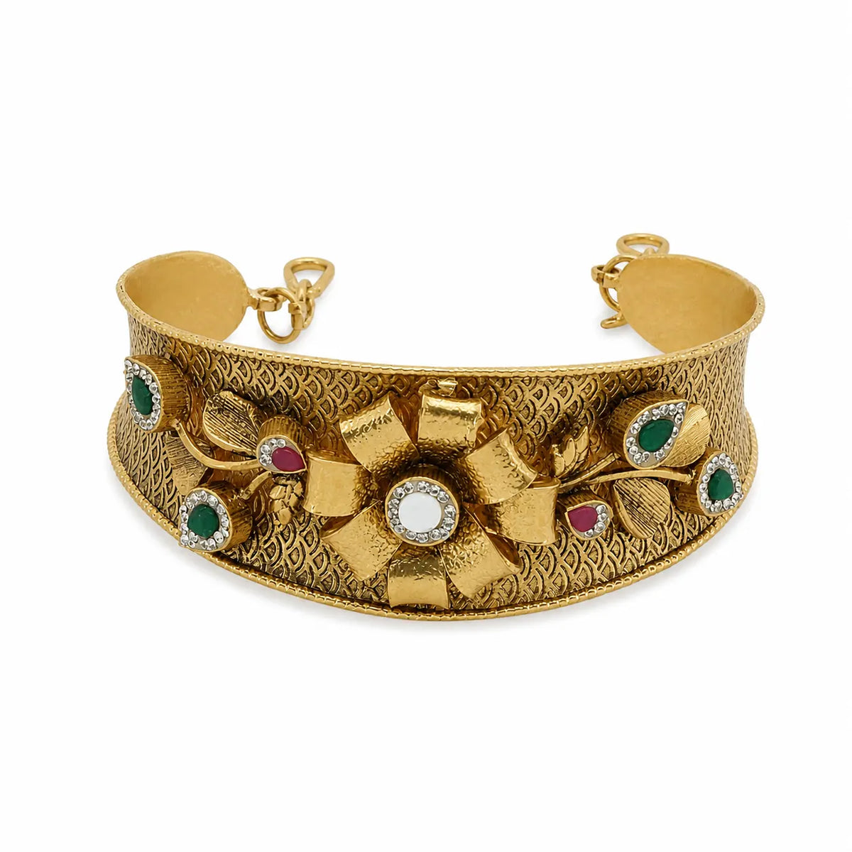 Indulgence Antique Gold Bracelet for Women 4