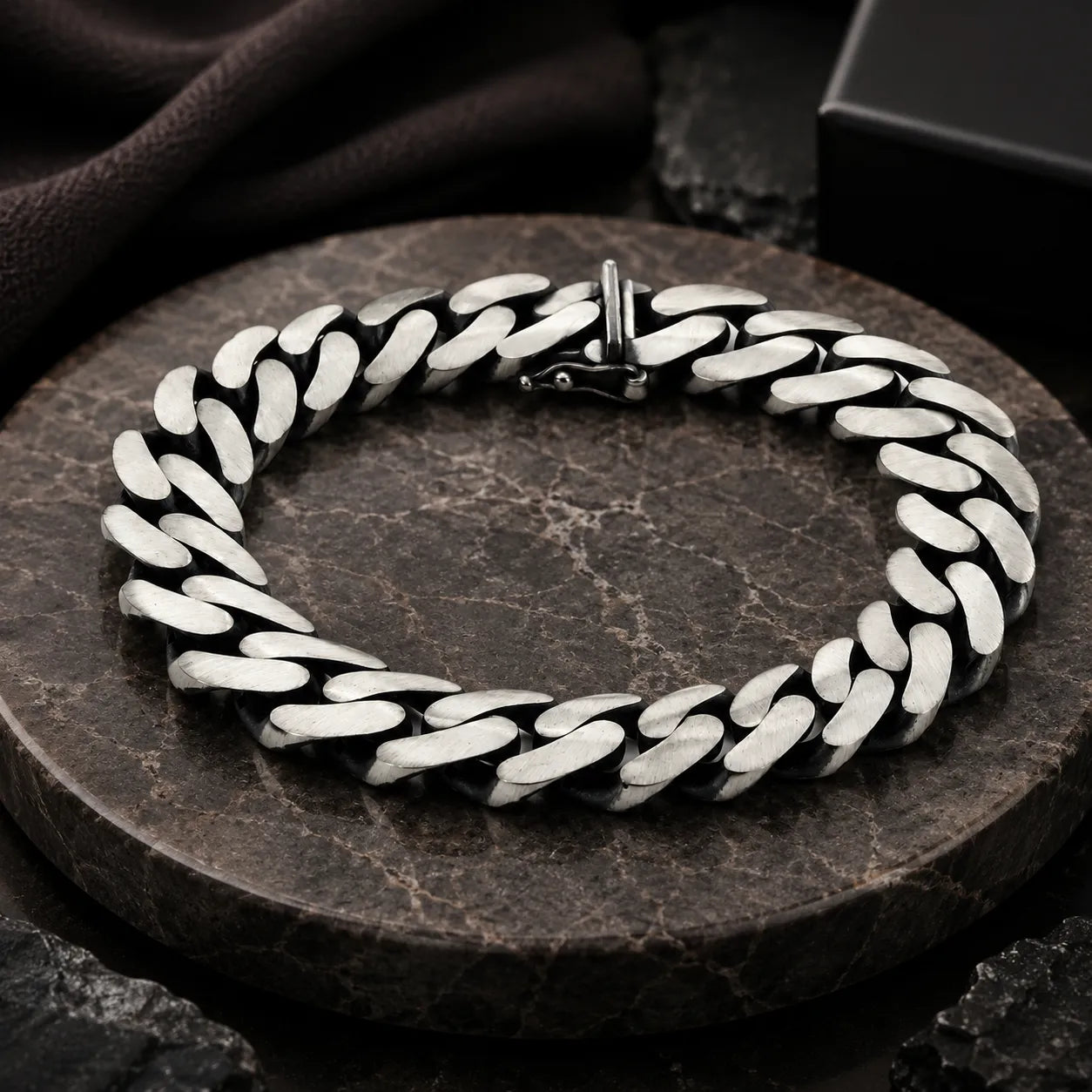 Infinite Cuff Matte Bracelet for Men 1