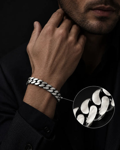 Infinite Cuff Matte Bracelet for Men 2