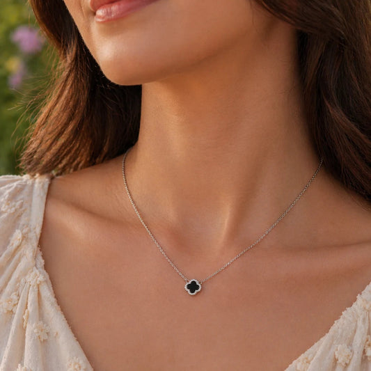 Irish Black Rhodium Necklace 2