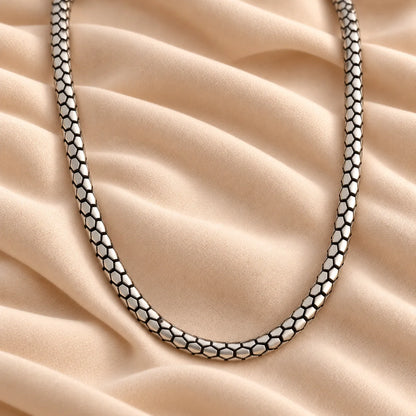 King Python Matte Chain for Men 1