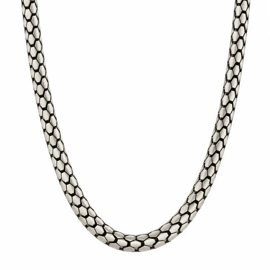 King Python Matte Chain for Men 4