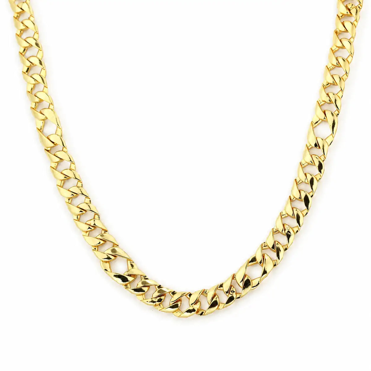 Kingmaker Gold Plated Curb Chain for Men 4