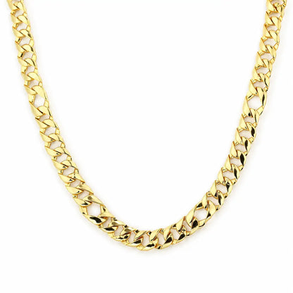 Kingmaker Gold Plated Curb Chain for Men 4