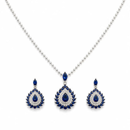 La Opera Studded Pendant Set with Removable Ball Chain 3