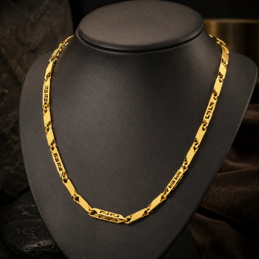 Lancer Gold Plated Chain for Men 1