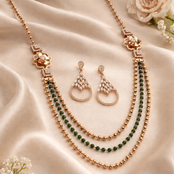 Lumea Rose Gold Necklace Set 1